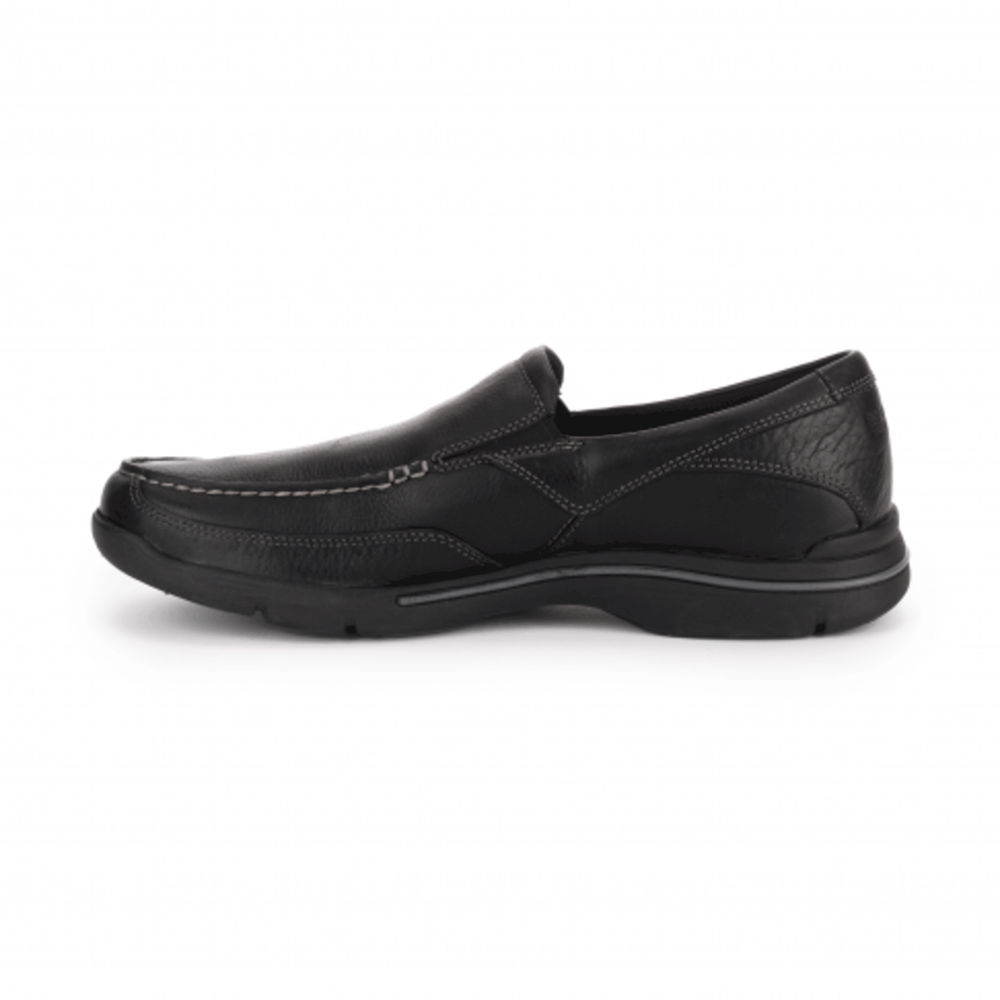 Rockport Mens City Play Eberdon - Slip-On Black - XGQ823416